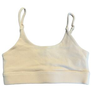 ZYIA | Yellow/Cream Adjustable Relaxation Bra | Size XS | 0032